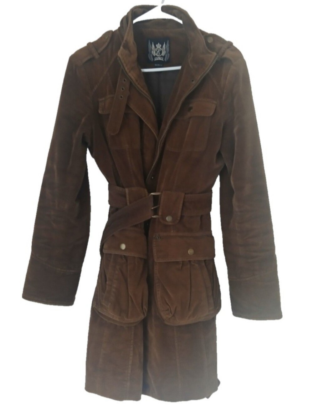 Vintage Esprit Y2K Brown Coat Womens Small